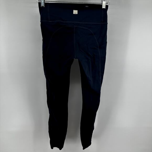 Vuori Stride 7/8 Legging High Rise Stash Pockets UPF Moisture Wicking Ink Small - Picture 6 of 6